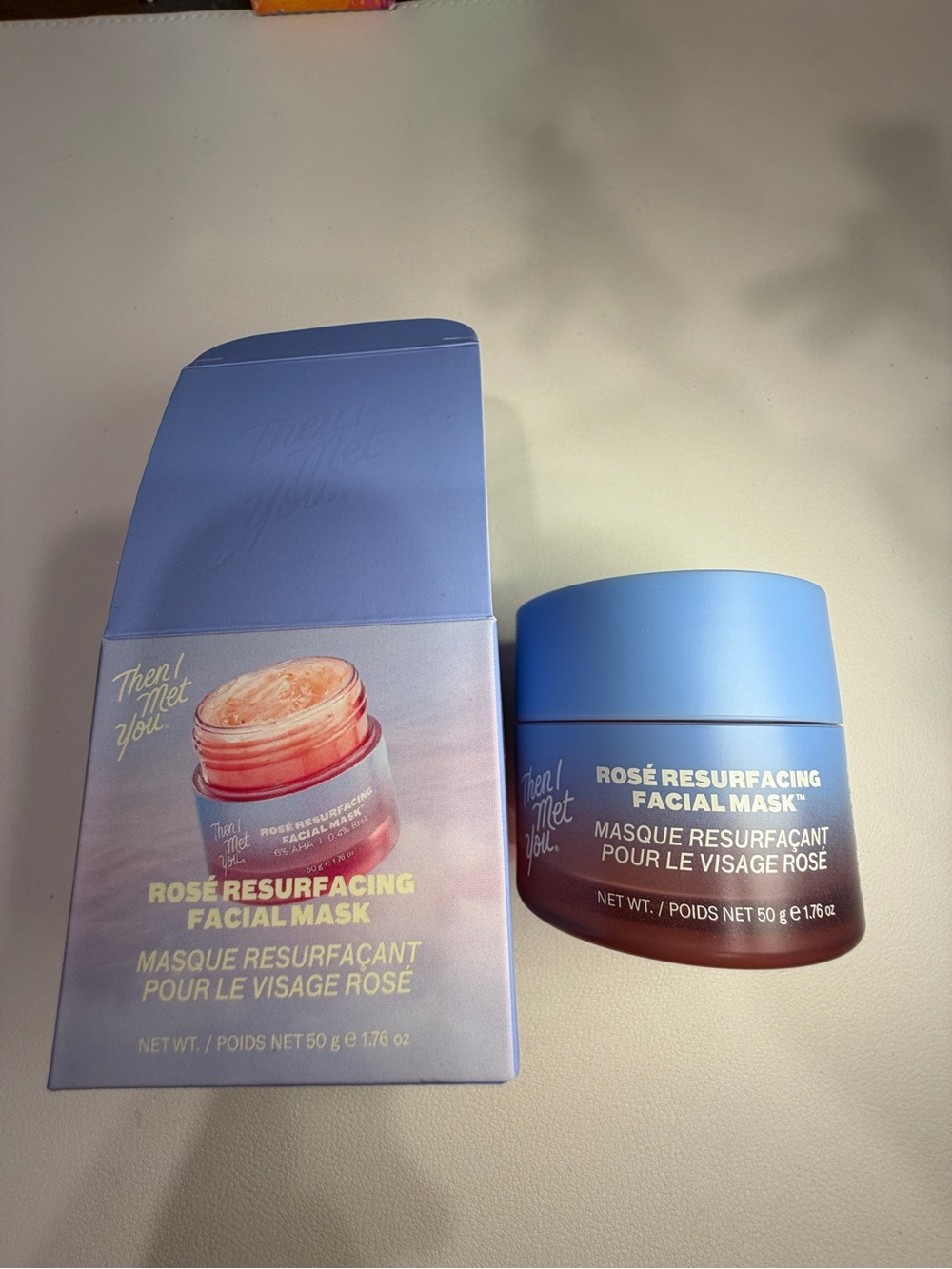 Then I Met You!Rosé Resurfacing Facial Mask 1.76oz